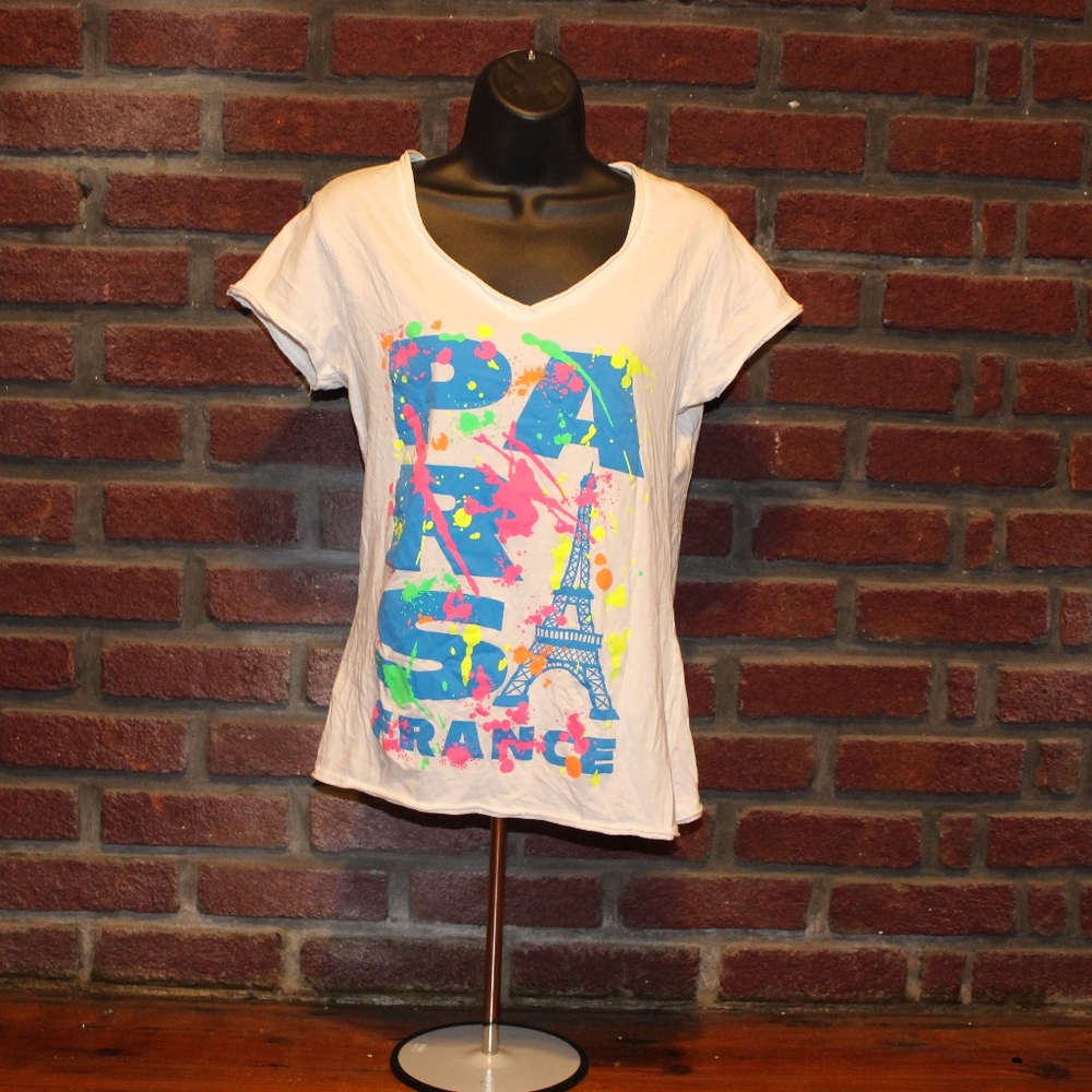 ⚫️Lady's Paris France T-Shirt